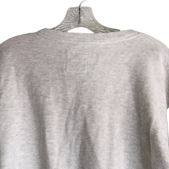 Old Navy Sweater Men's XXL Beige V Neck 100% Cotton Knit Long Sleeve Casual - Picture 10 of 10